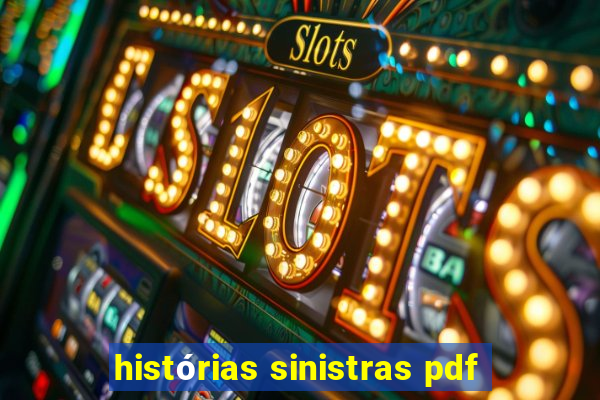 histórias sinistras pdf