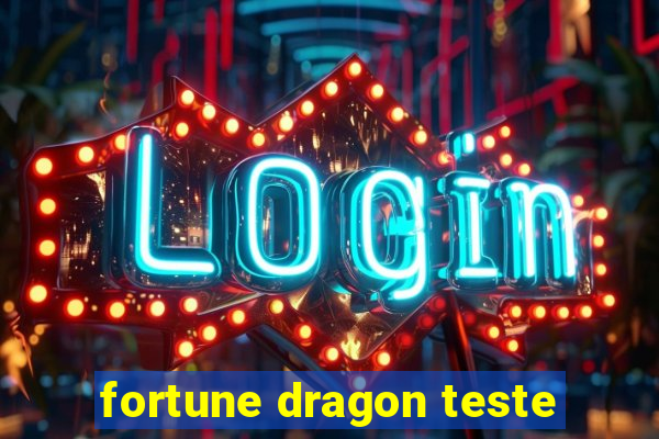 fortune dragon teste