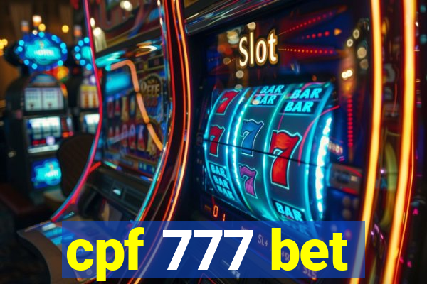 cpf 777 bet