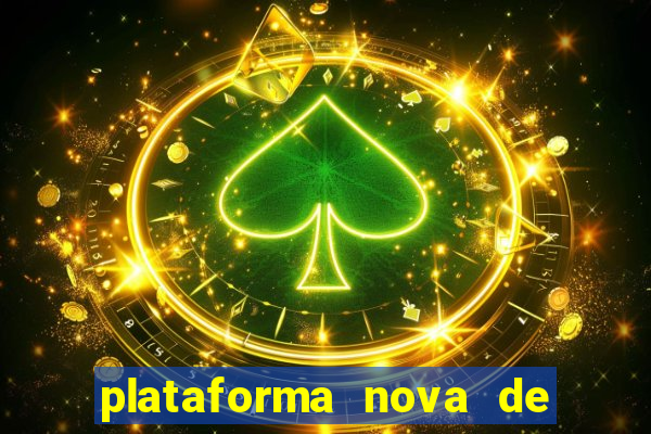 plataforma nova de 3 reais