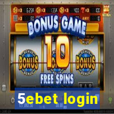 5ebet login