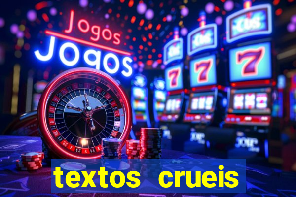 textos crueis demais pdf