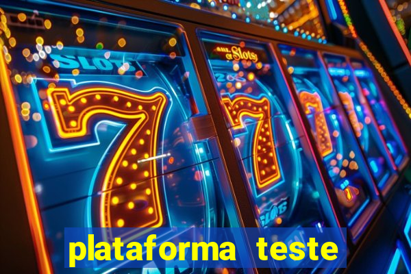 plataforma teste fortune tiger