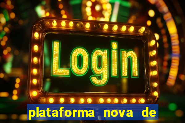 plataforma nova de jogos online