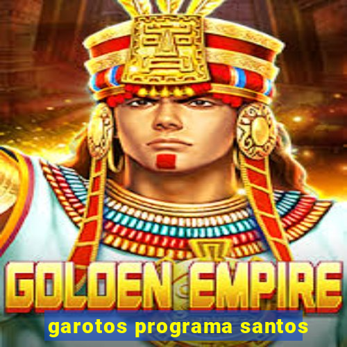 garotos programa santos