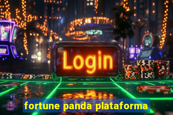 fortune panda plataforma