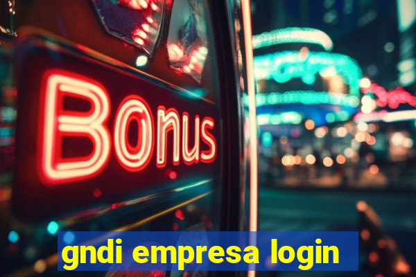 gndi empresa login