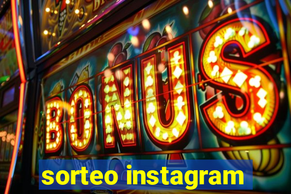 sorteo instagram