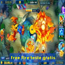 free fire teste gratis