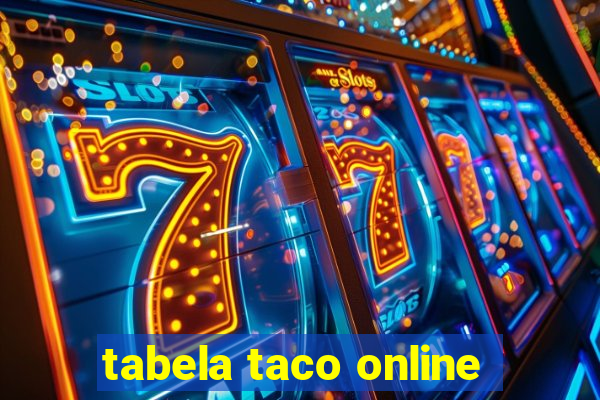 tabela taco online