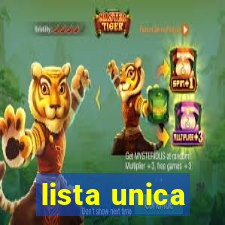 lista unica