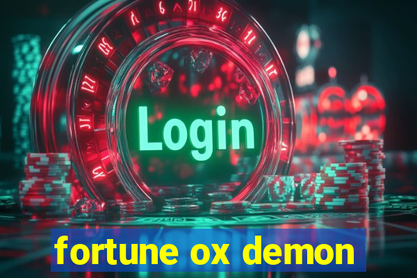 fortune ox demon