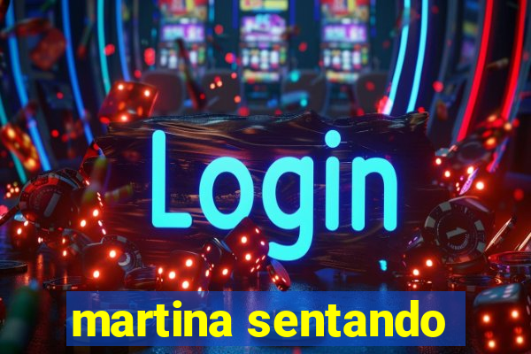 martina sentando