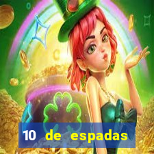 10 de espadas tarot amor