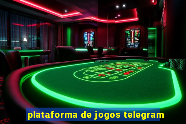 plataforma de jogos telegram