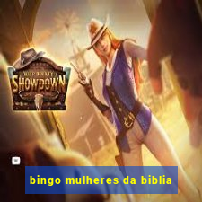 bingo mulheres da biblia