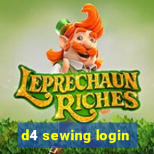 d4 sewing login