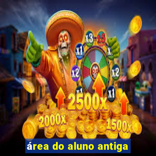 área do aluno antiga