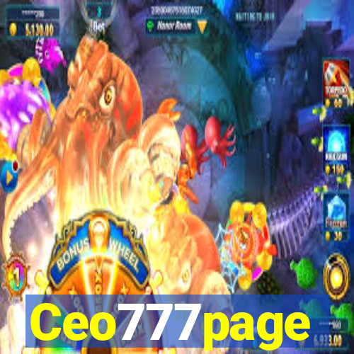 Ceo777page