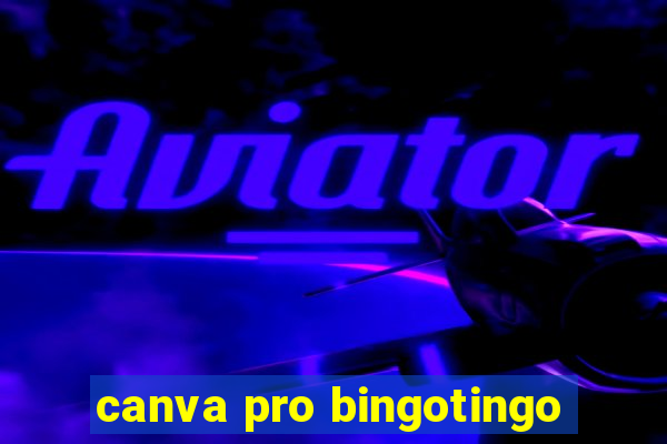 canva pro bingotingo