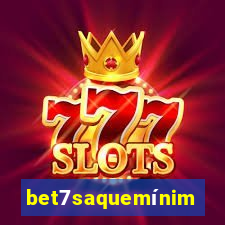 bet7saquemínimo